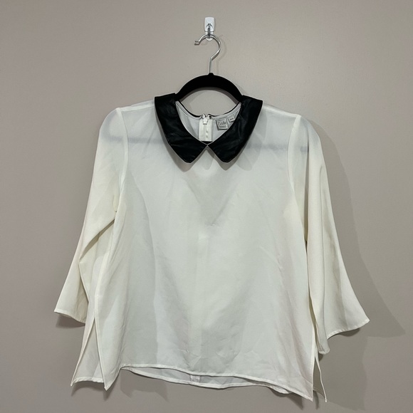 Twik Peter Pan collared top - Picture 1 of 3